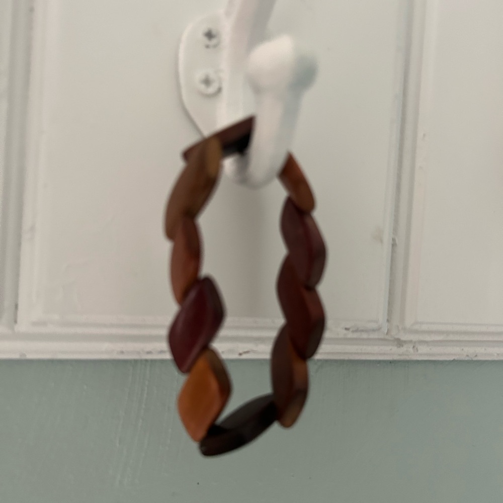 Brown and Tan Braided Bracelet